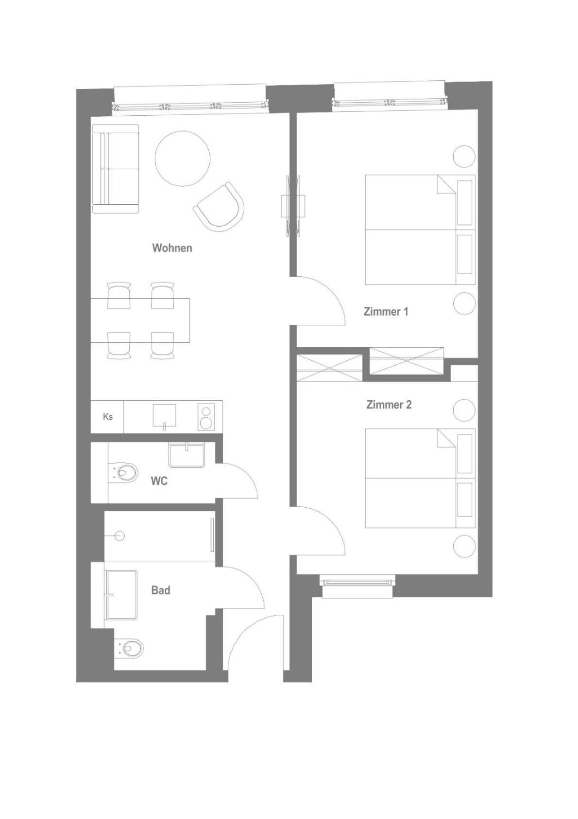 המבורג Arbio I Makro Apartments חדר תמונה